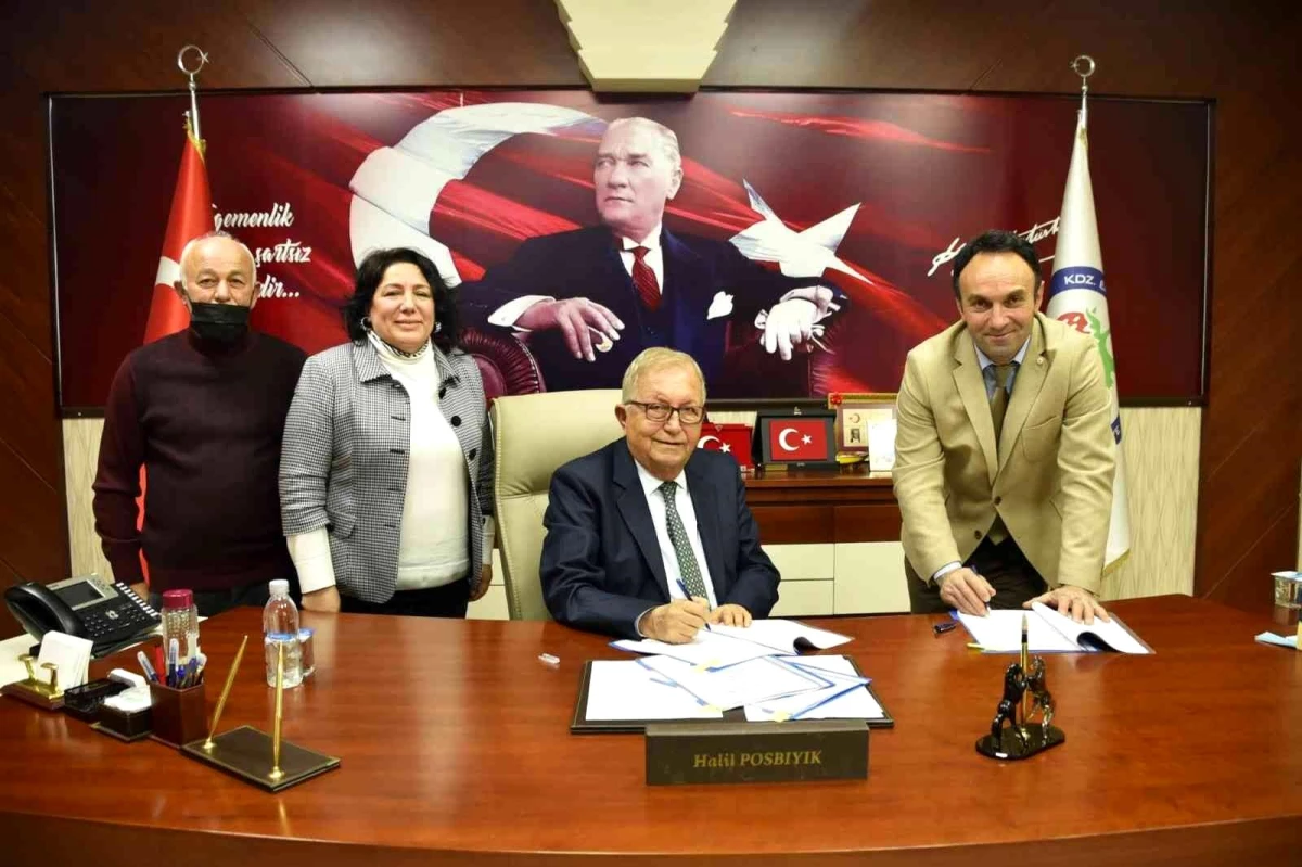 Başkan Posbıyık memur zammı sözleşmesini imzaladı