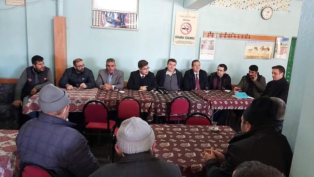 Kaymakam Düzgün ve İGM üyelerinden köy ziyaretleri