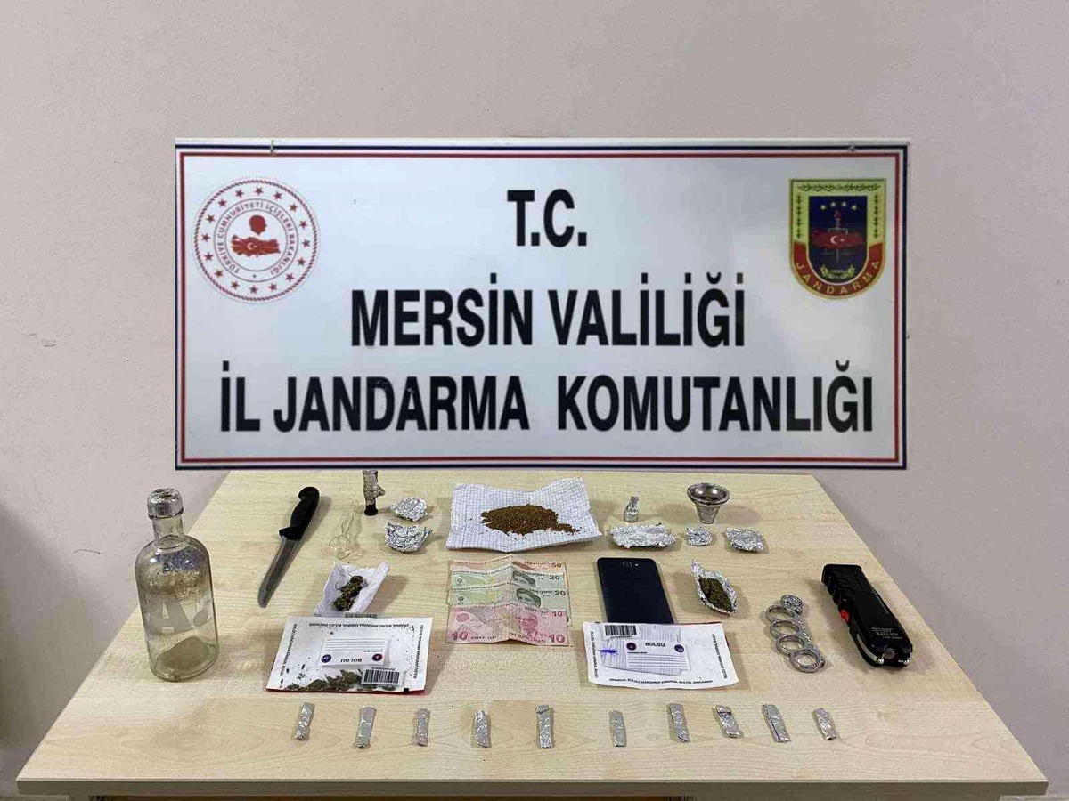 Mersin\'de uyuşturucu satıcısı tutuklandı