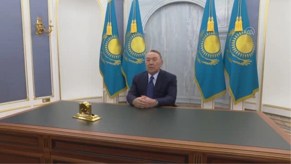 NUR SULTAN - Nazarbayev, protestoların ardından ilk kez halka seslendi