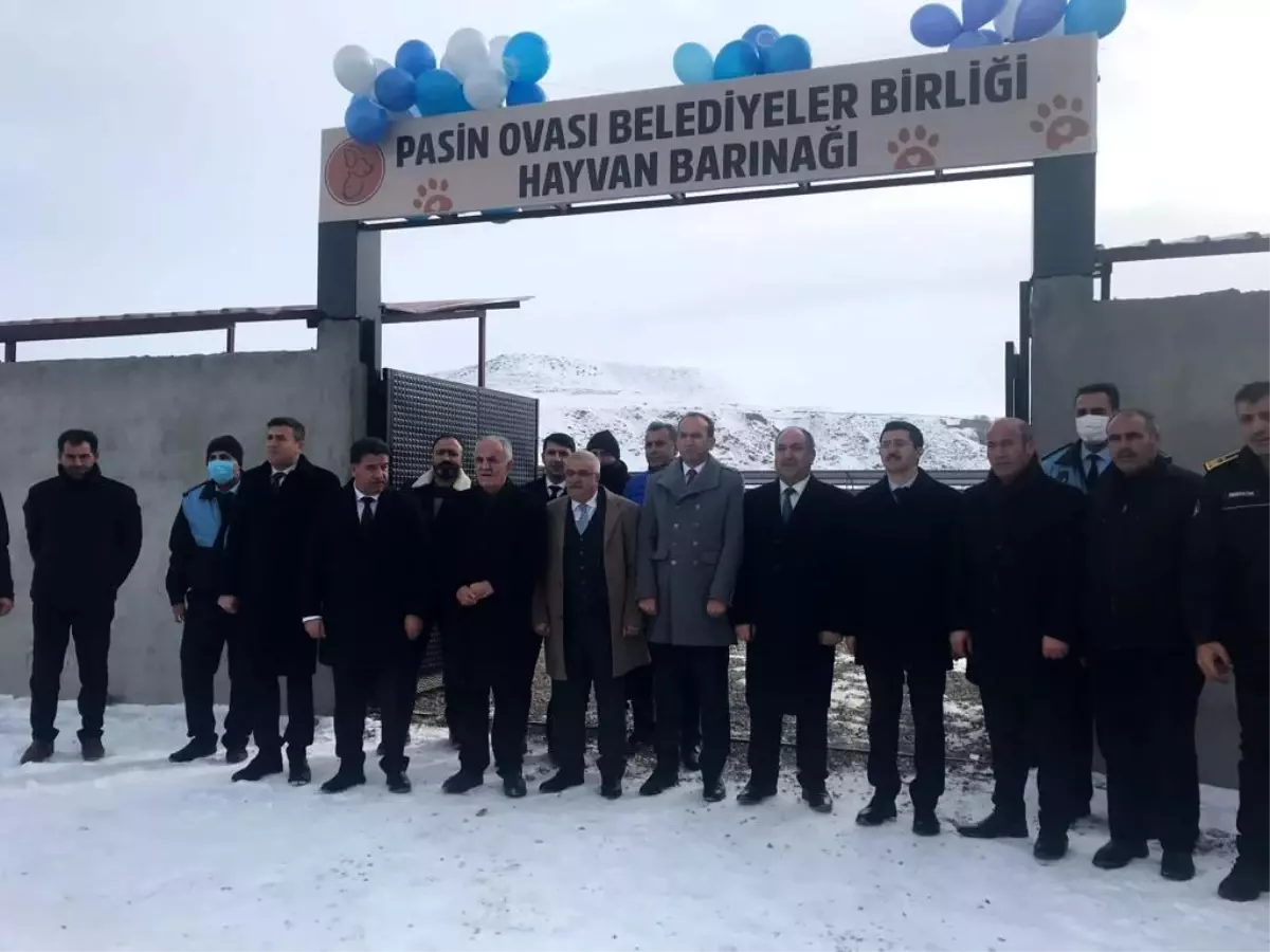 Pasin Ovası Belediyeler Birliği Hayvan Barınağı açıldı