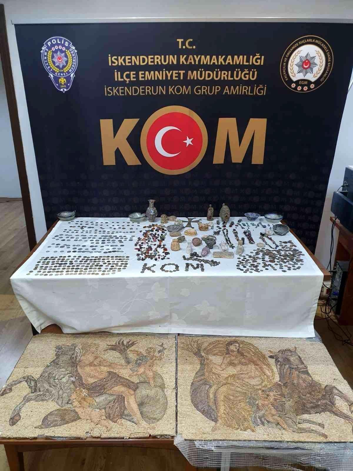 Reyhanlı\'da tarihi eser kaçakçılığı