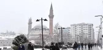 Sivas'ta kar yağışı