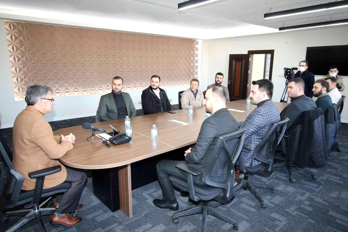 TÜMSİAD\'ın yeni yönetiminden Başkan Özdoğan\'a ziyaret