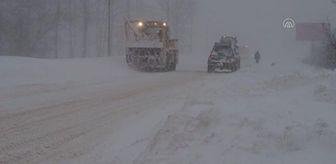 YUJNO-SAHALİNSK - Rusya'da Sahalin Adası'nda sert kış koşulları etkili oluyor