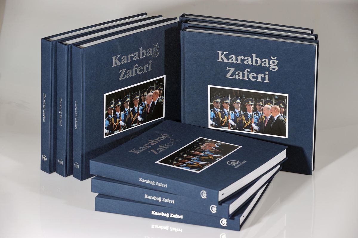 AA\'nın yeni kitabı "Karabağ Zaferi" raflarda yerini aldı