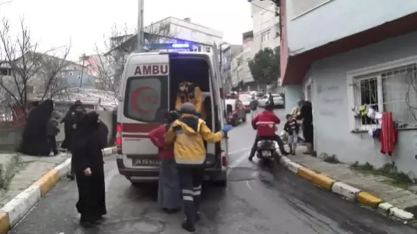 BEYOĞLU'NDA YANGIN ÇIKAN BİNADAKİ KADIN BİRİNCİ KATTAN ATLADI