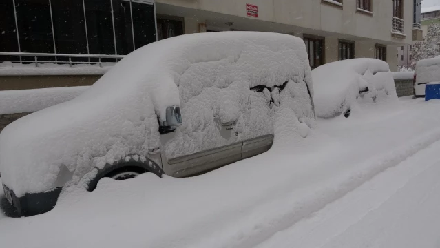 Bingöl'de kar esareti: Araçlar kara gömüldü, 281 köy yolu ulaşıma kapandı