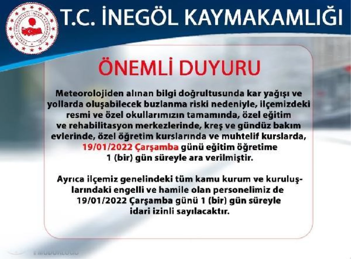 Karabük\'te eğitime kar engeli