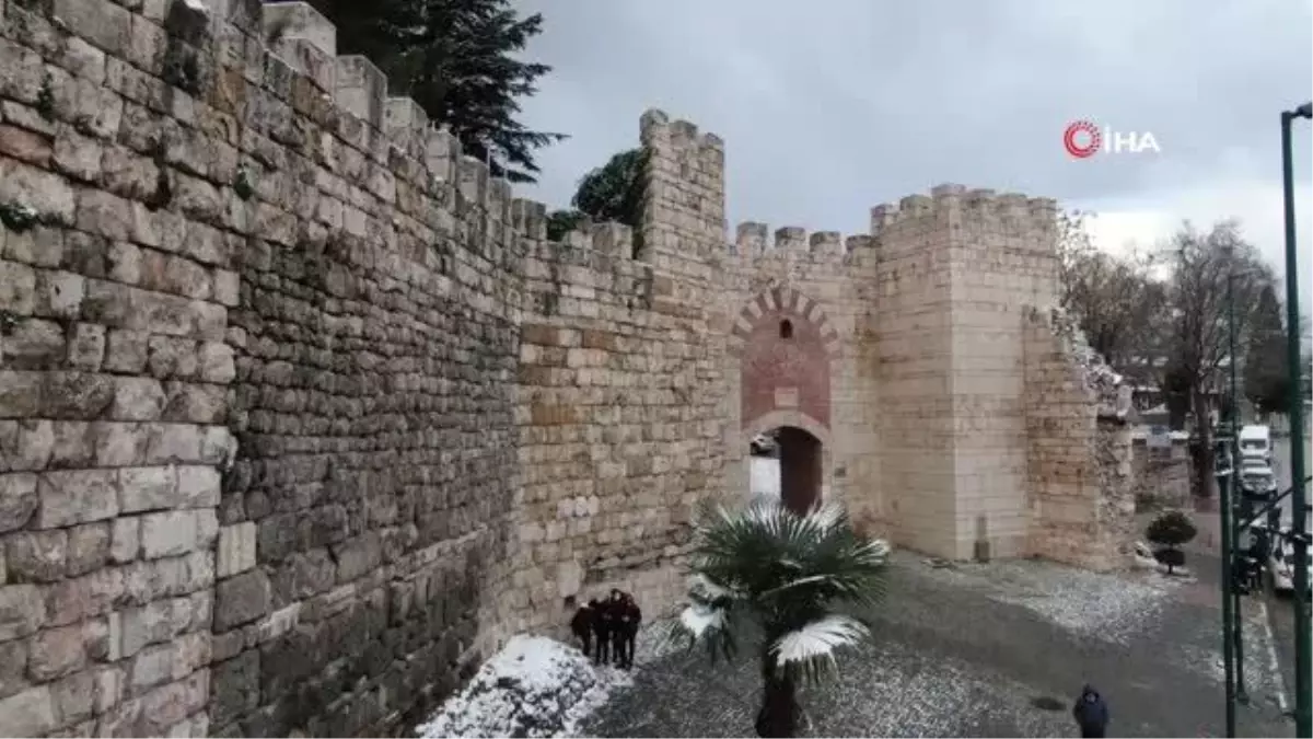 Bursa'nın yeşili beyazla buluştu