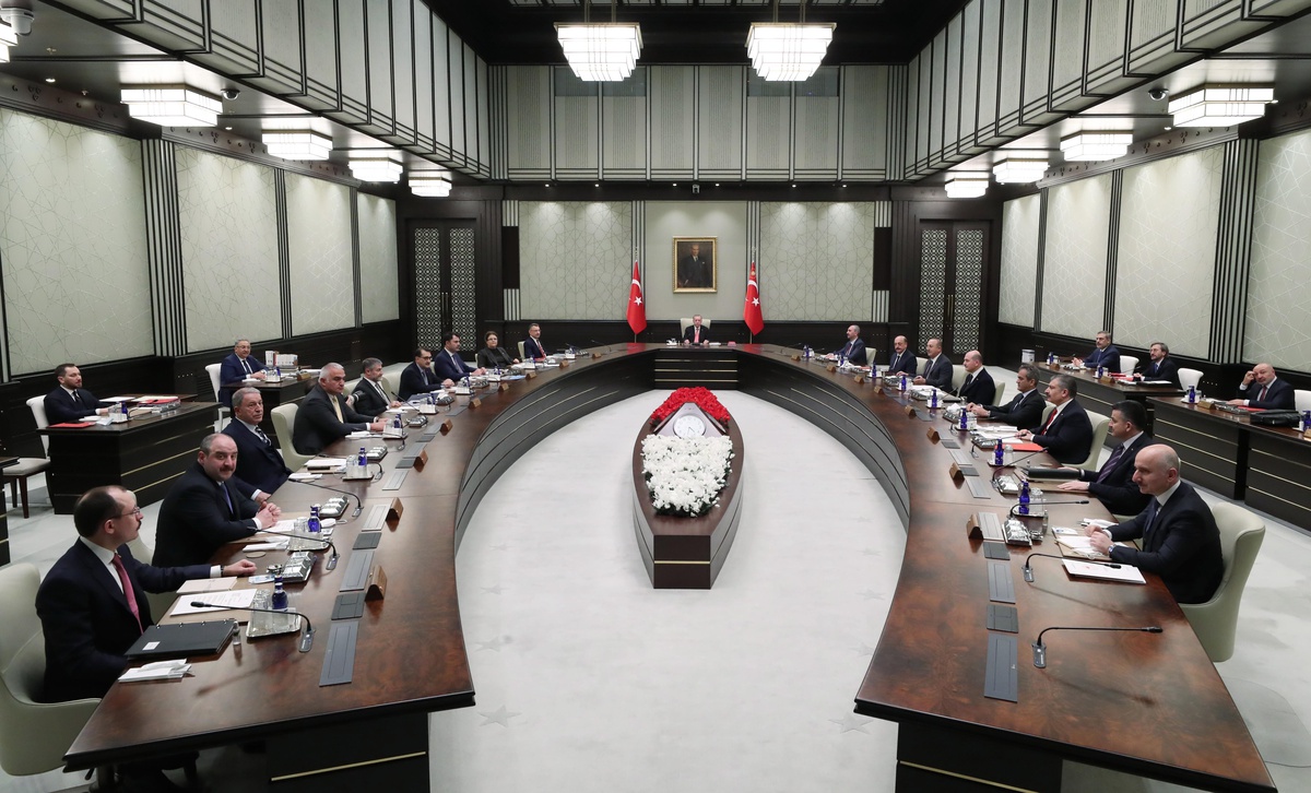 Cumhurbaşkanlığı Kabinesi toplandı