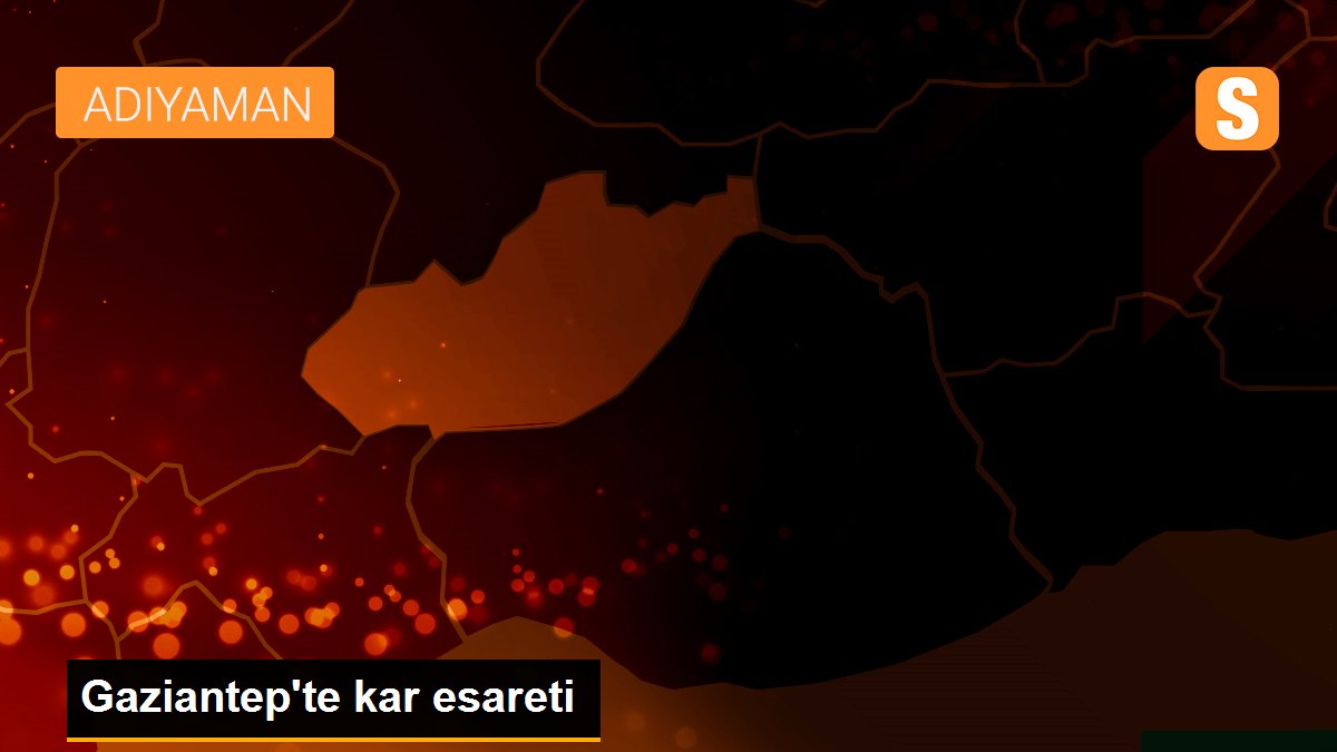 Gaziantep\'te kar esareti