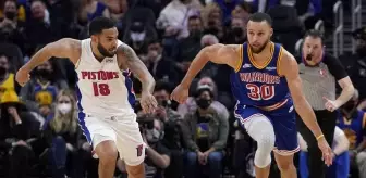 Golden State Warriors, Detroit'i mağlup etti