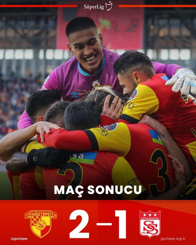 Göztepe Süper Lig'de seriye bağladı! Yiğido'yu da geçtiler