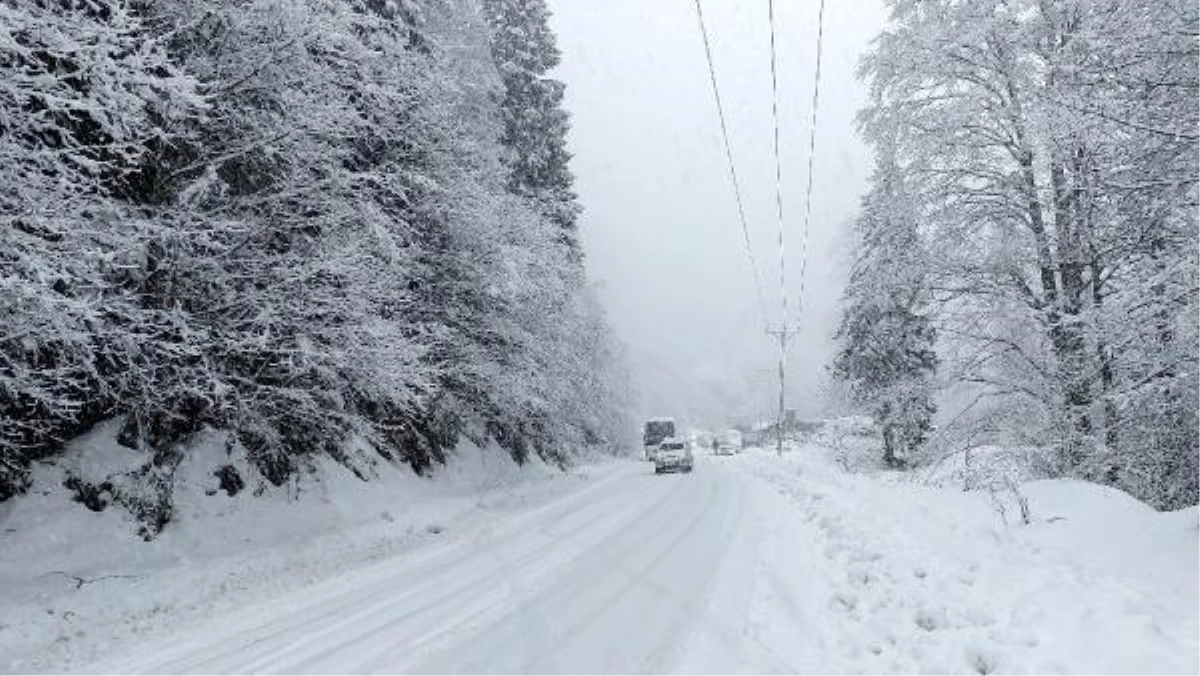 KARADENİZ\'DE KAR ESARETİ; 1644 KÖY VE MAHALLE YOLU KAPANDI, OKULLAR TATİL