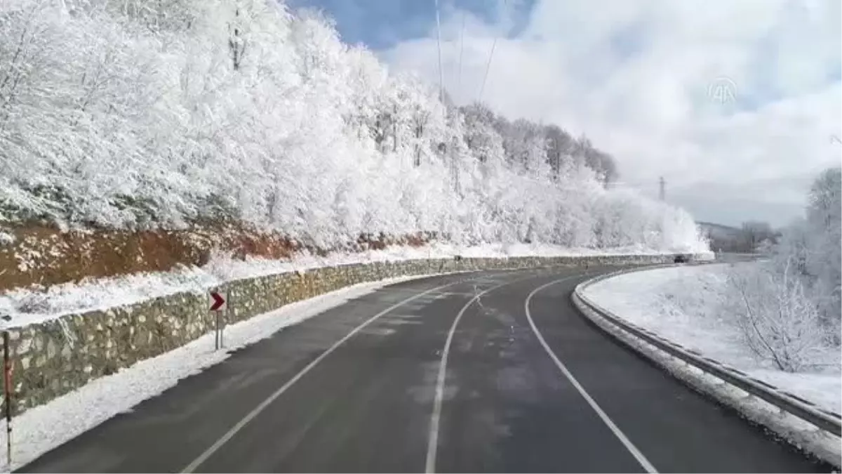 KIRKLARELİ - Yıldız Dağları ve Balkan köyleri beyaza büründü