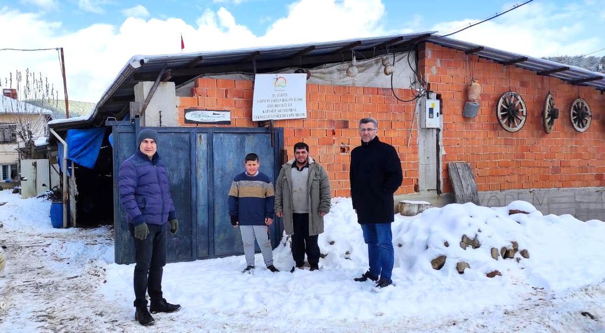 Kütahya\'da Kırsal Kalkınma projelerinin kontrolleri devam ediyor