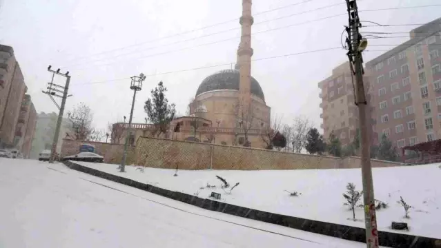 Mardin beyaza büründü