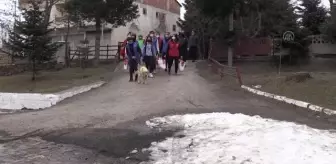 Ordu Gençlik Merkezi gönüllüleri kırsaldaki öğrencileri unutmuyor