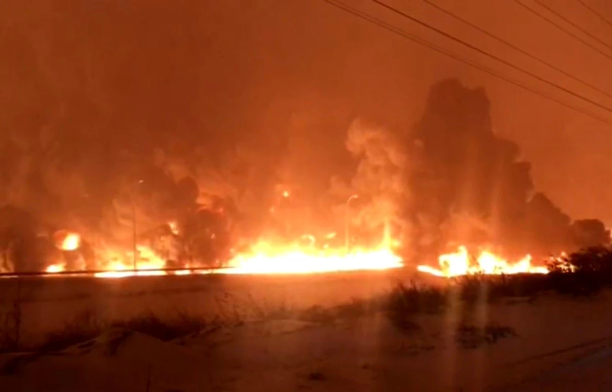 Son dakika haberleri: Petrol boru hattındaki yangın büyük ölçüde kontrol altına alındı