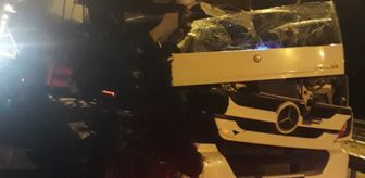 Tarsus'ta zincirleme kaza: 13 yaralı