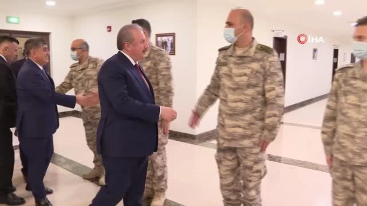 TBMM Başkanı Şentop\'tan Katar\'daki Türk Komutanlığına ziyaret