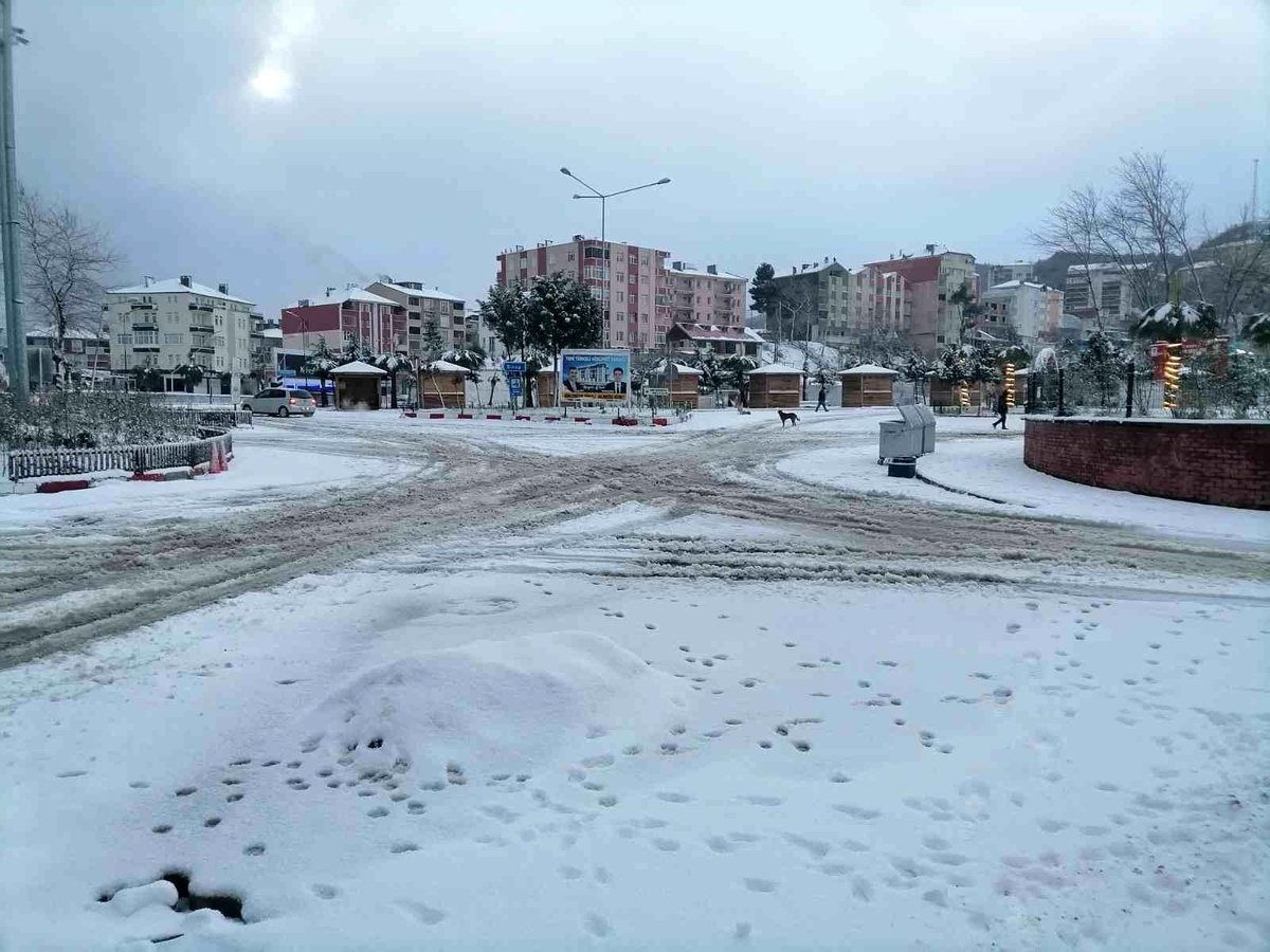 Türkeli, beyaza büründü