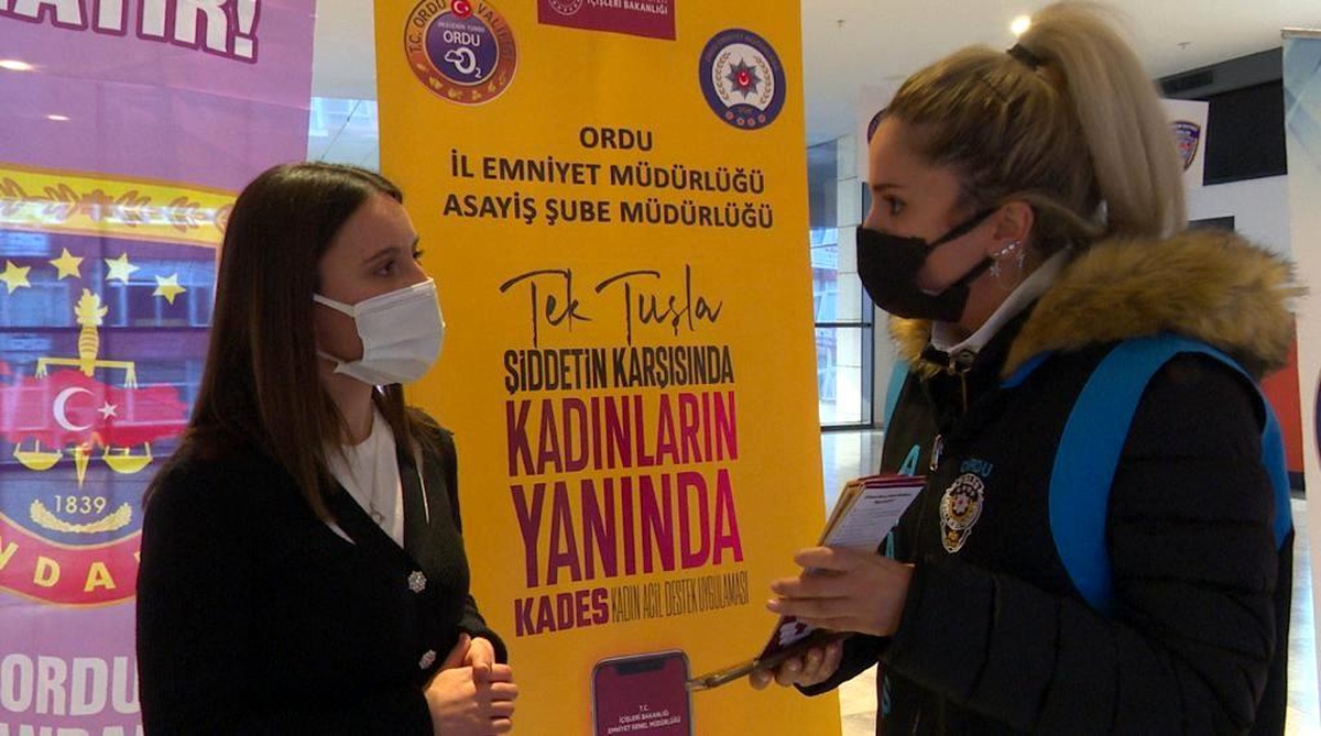 Vali Sonel: "2021 yılında 12 bin kadın KADES uygulaması hakkında bilgilendirildi"