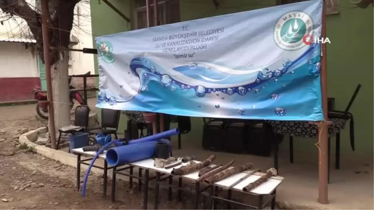 Yenileriyle değiştirilen eski içme suyu hatları hayrete düşürdü