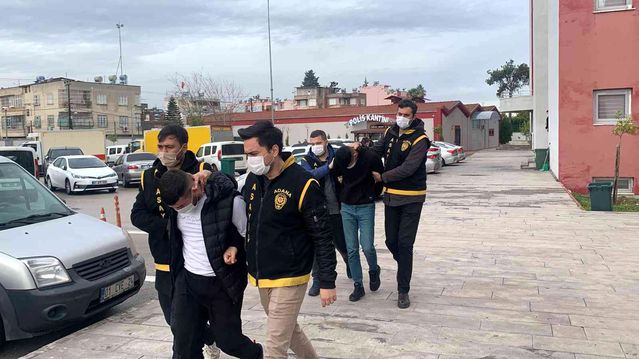 Adana'da 4 kişinin motosikletini çalan iki şüpheli tutuklandı