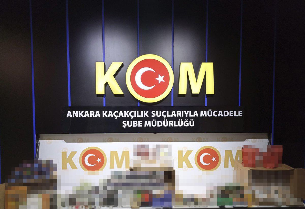 Son dakika haberleri: Ankara\'da kaçakçılık operasyonunda 2 şüpheli gözaltına alındı