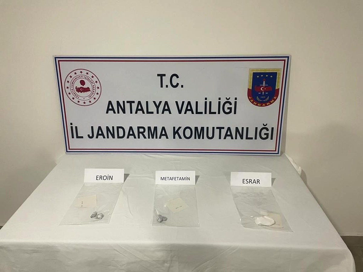 Son dakika haber! Antalya\'da jandarmadan uyuşturucuya geçit yok