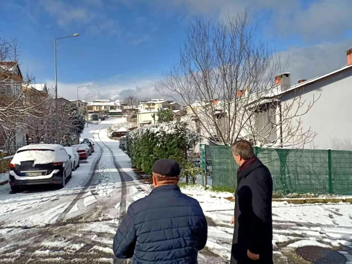 Başkan Alemdar çalışmaları sahada takip ediyor