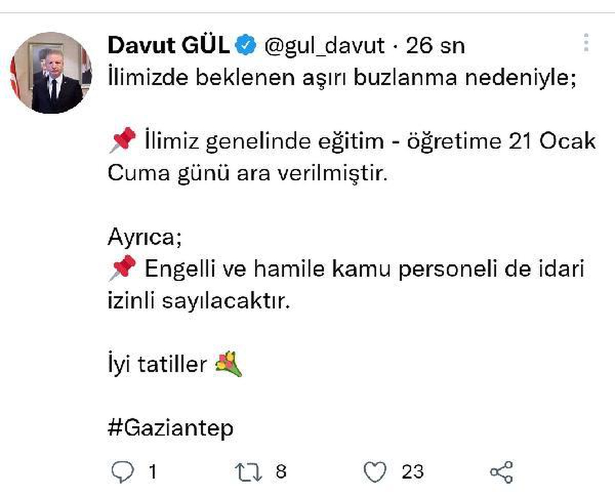 Gaziantep\'te yoğun kar yağışı sonrası hayat normale dönüyor (3)