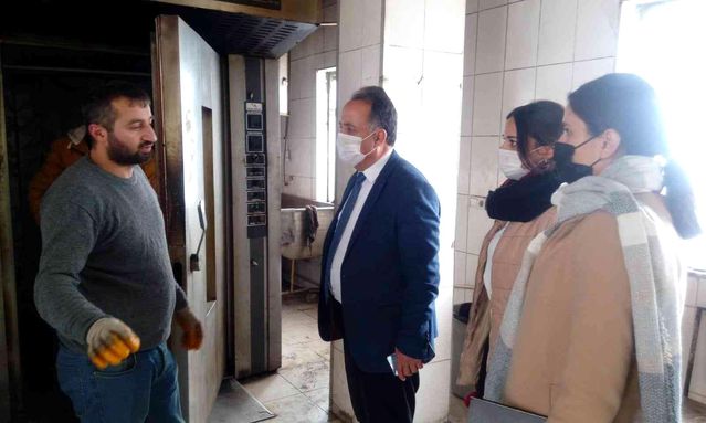 Hakkari'deki fırınlarda gramaj denetimi