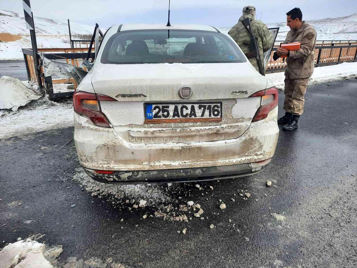 Son dakika haberleri | Iğdır\'da trafik kazası: 1 yaralı