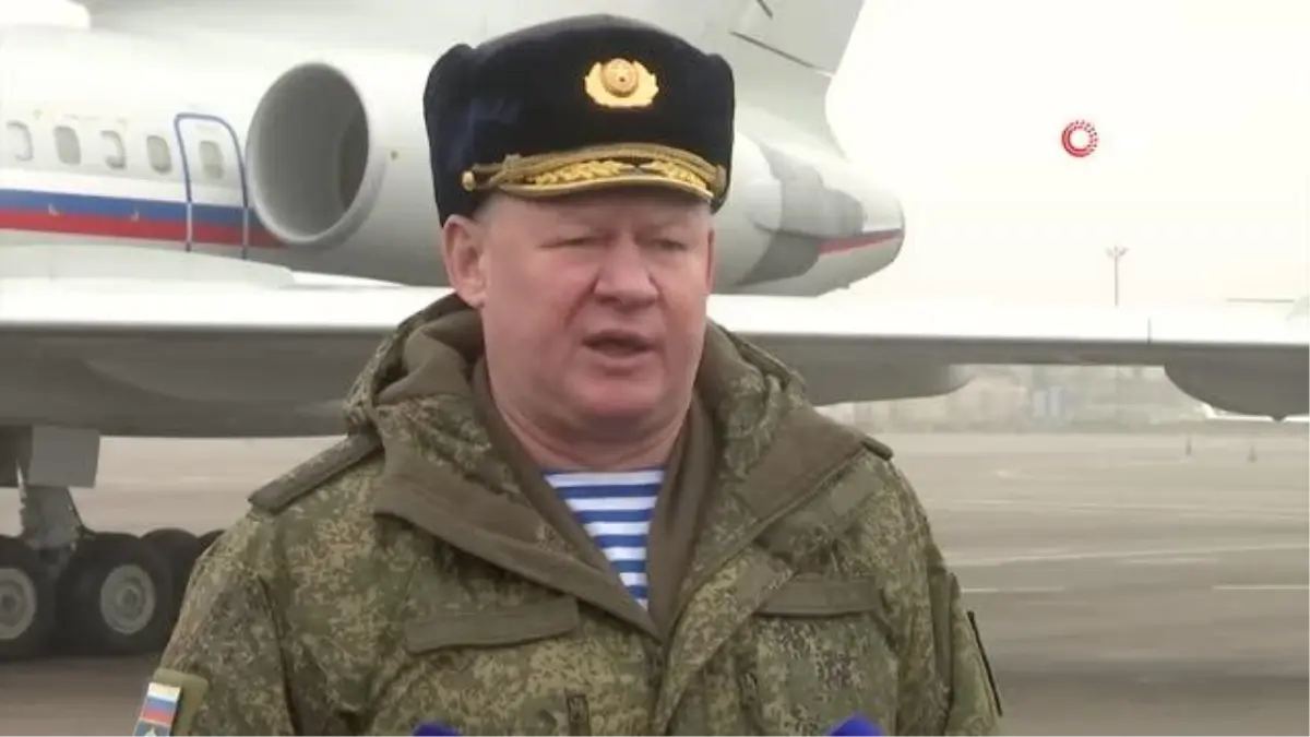 Son dakika! Kazakistan'daki KGAÖ barış gücü tamamen çekildi