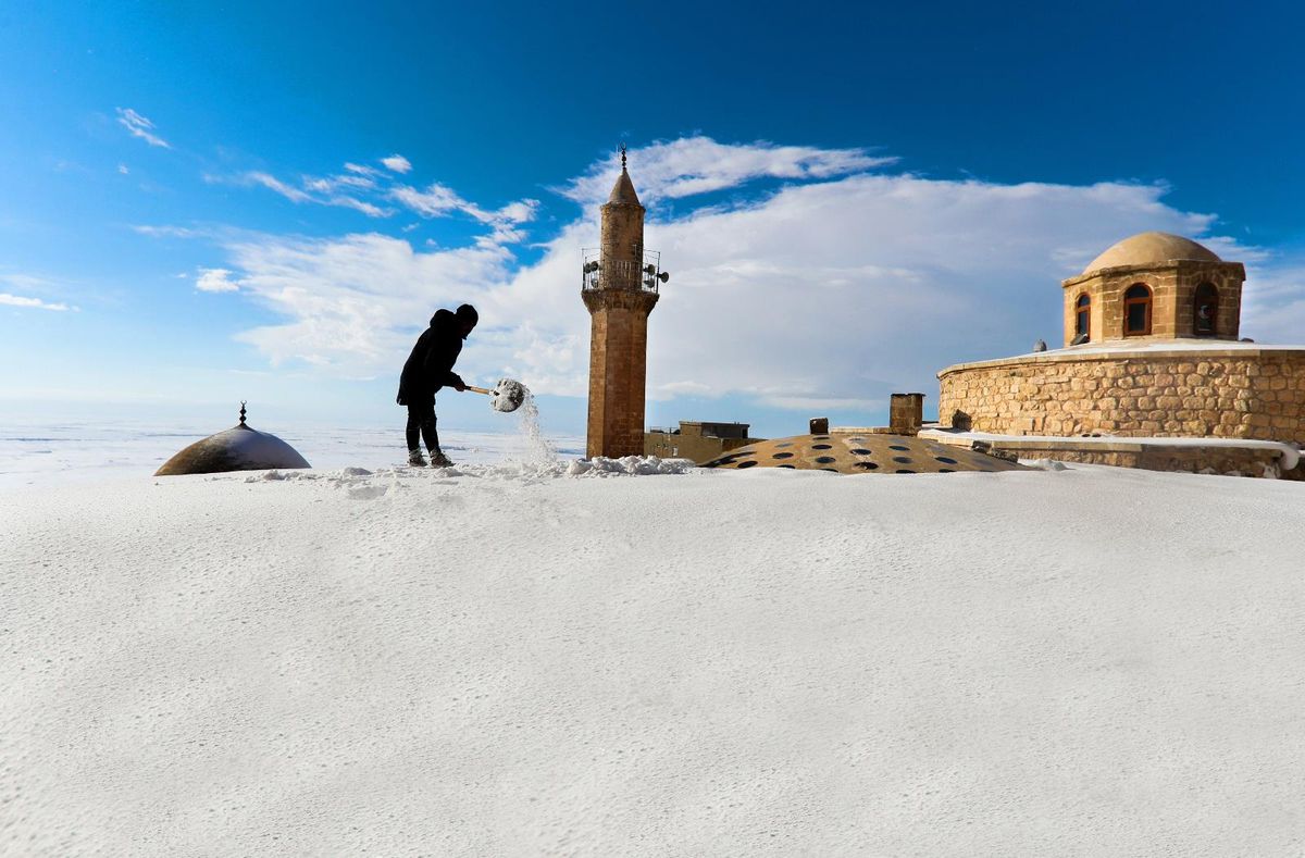 Mardin\'de hayranlık uyandıran görüntüler
