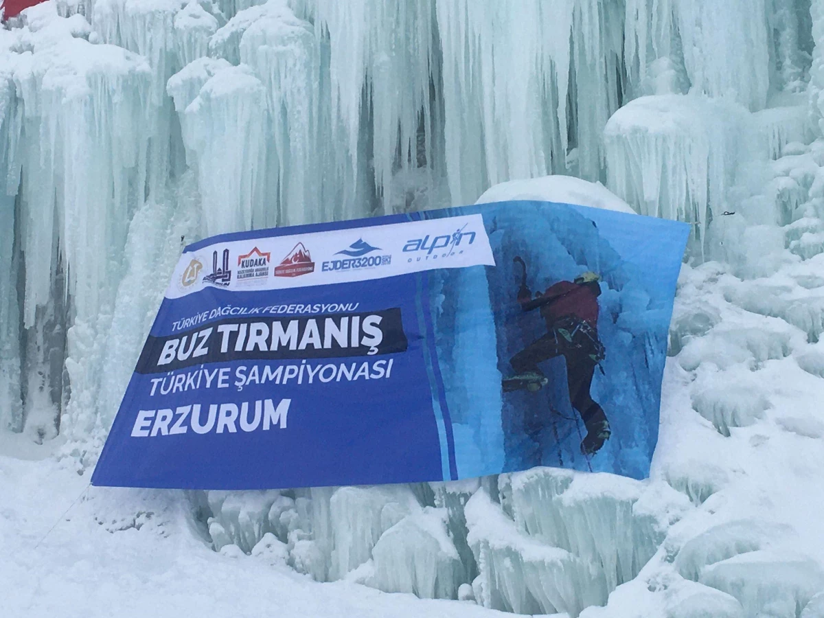 Türkiye Buz Tırmanış Şampiyonası Erzurum\'da tamamlandı