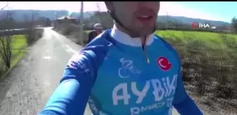 Ağız ve diş sağlığına dikkat çekmek için 850 kilometre pedal çevirdiler