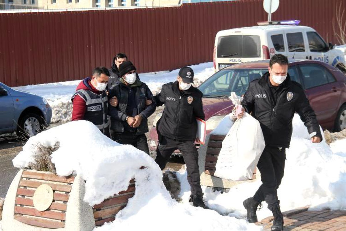 Binadan bakır kablo ve hurda çalan şüpheli tutuklandı