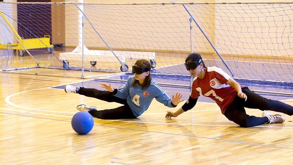 Darıca\'da goalball turnuvası düzenleniyor