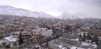 Irak'ta kar yağışı