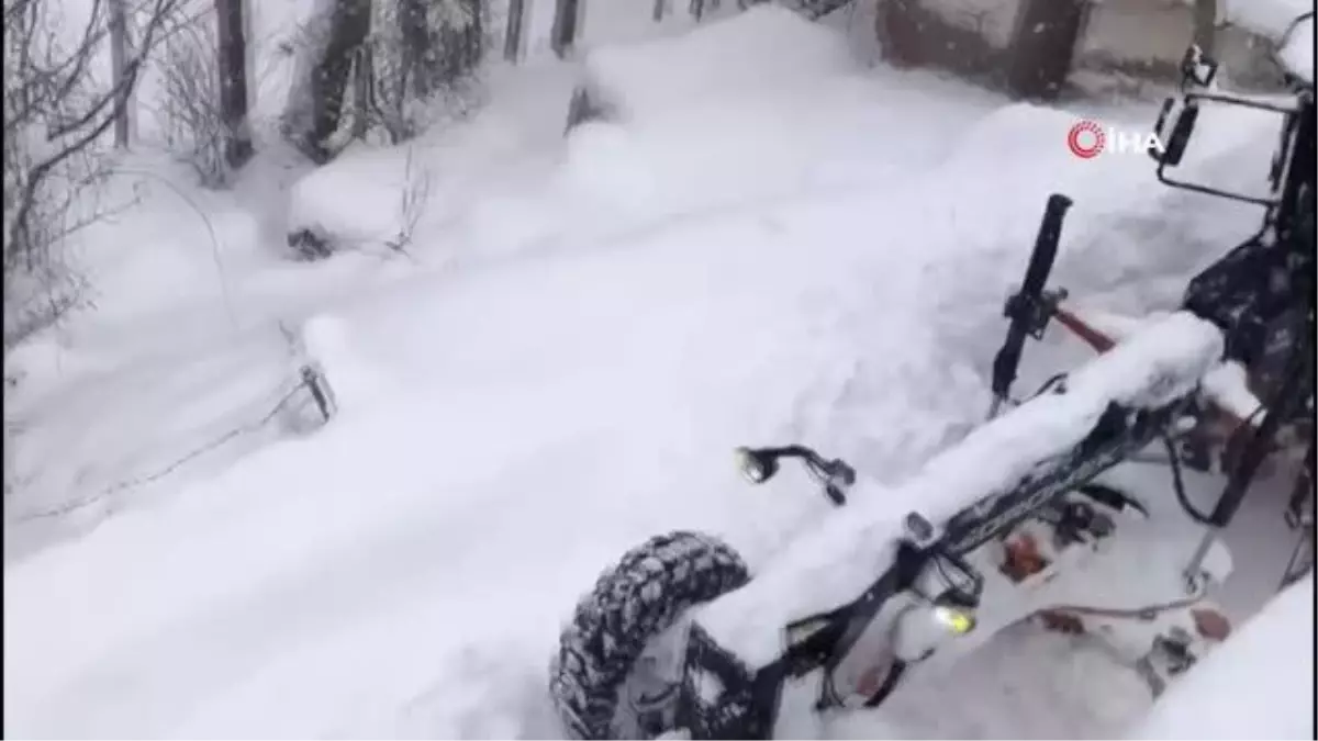 Kar kaplanları gece gündüz çalışıyor