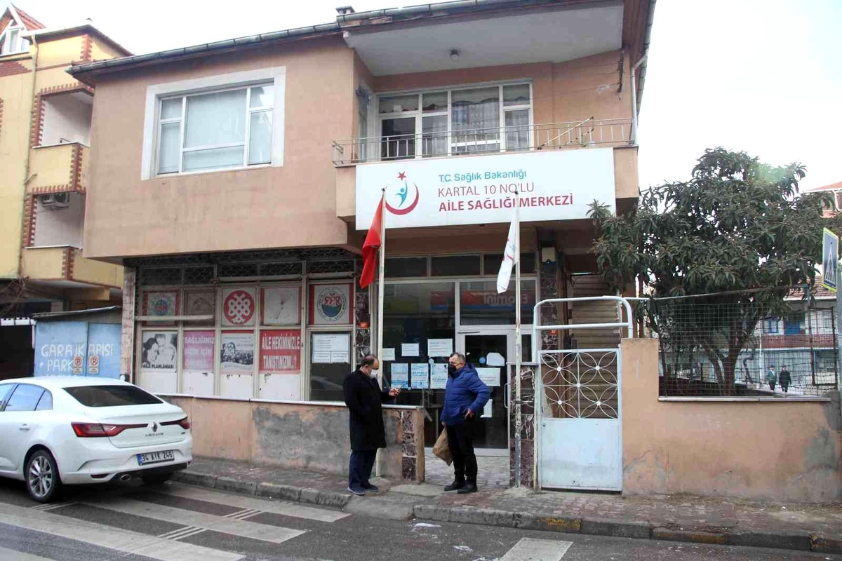 Kartal Belediyesi\'nden Aile Sağlığı Merkezi\'ne taziye ziyareti