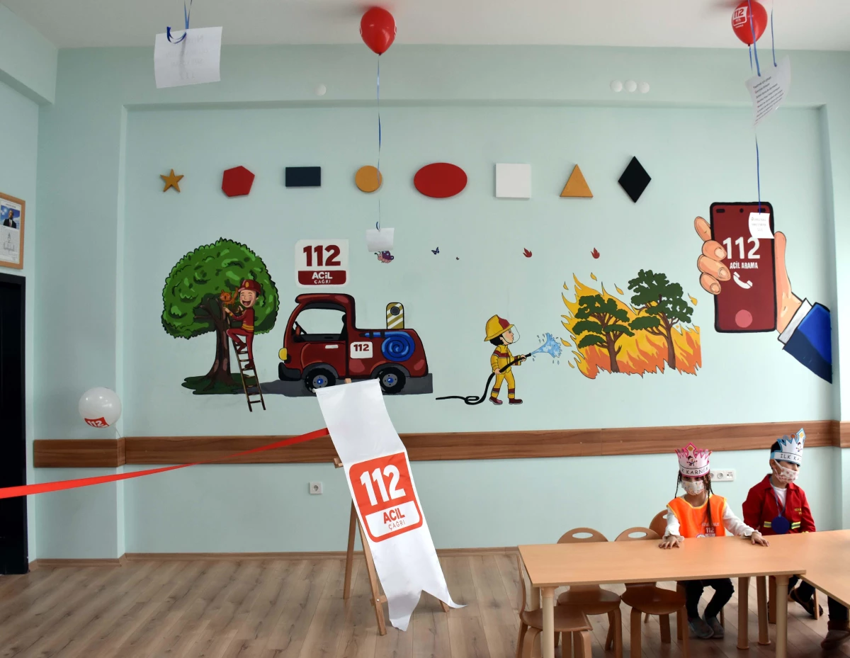 Kırıkkale\'de anaokulunda "112 Sınıfı" açıldı