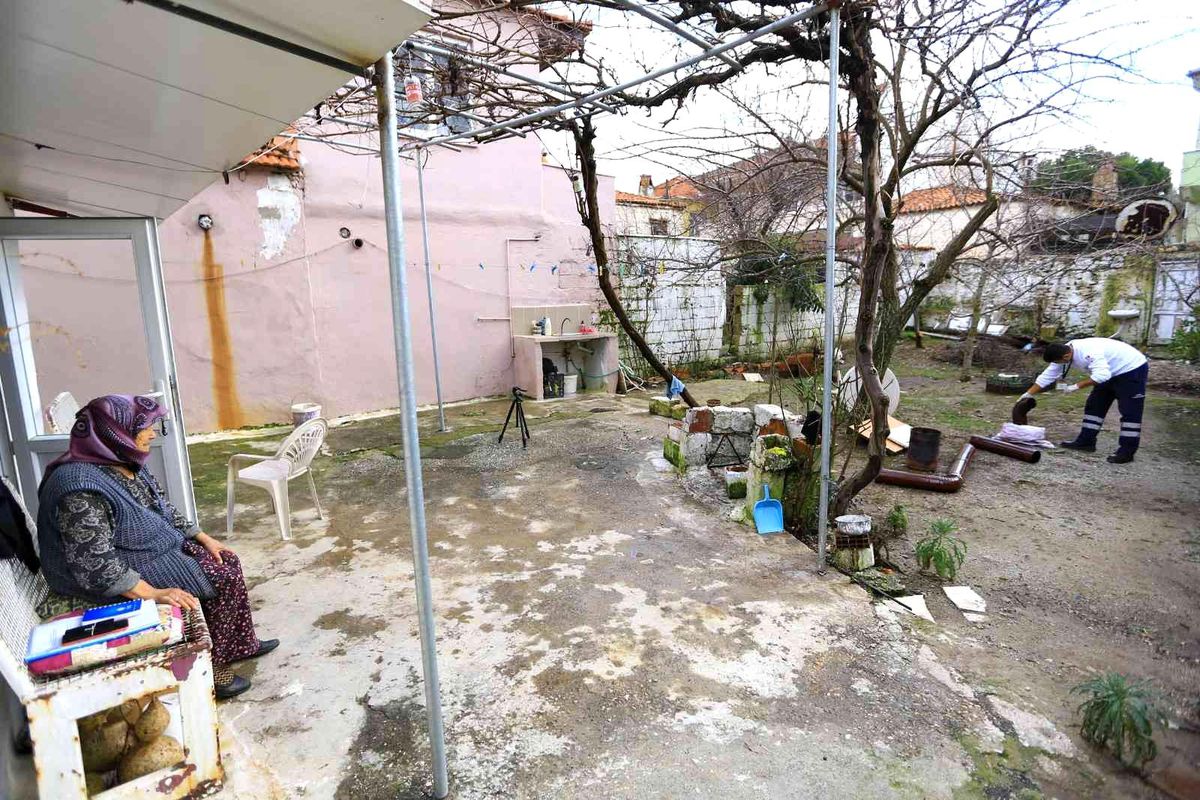 Kırsaldaki çınarlara evlerinde hizmet