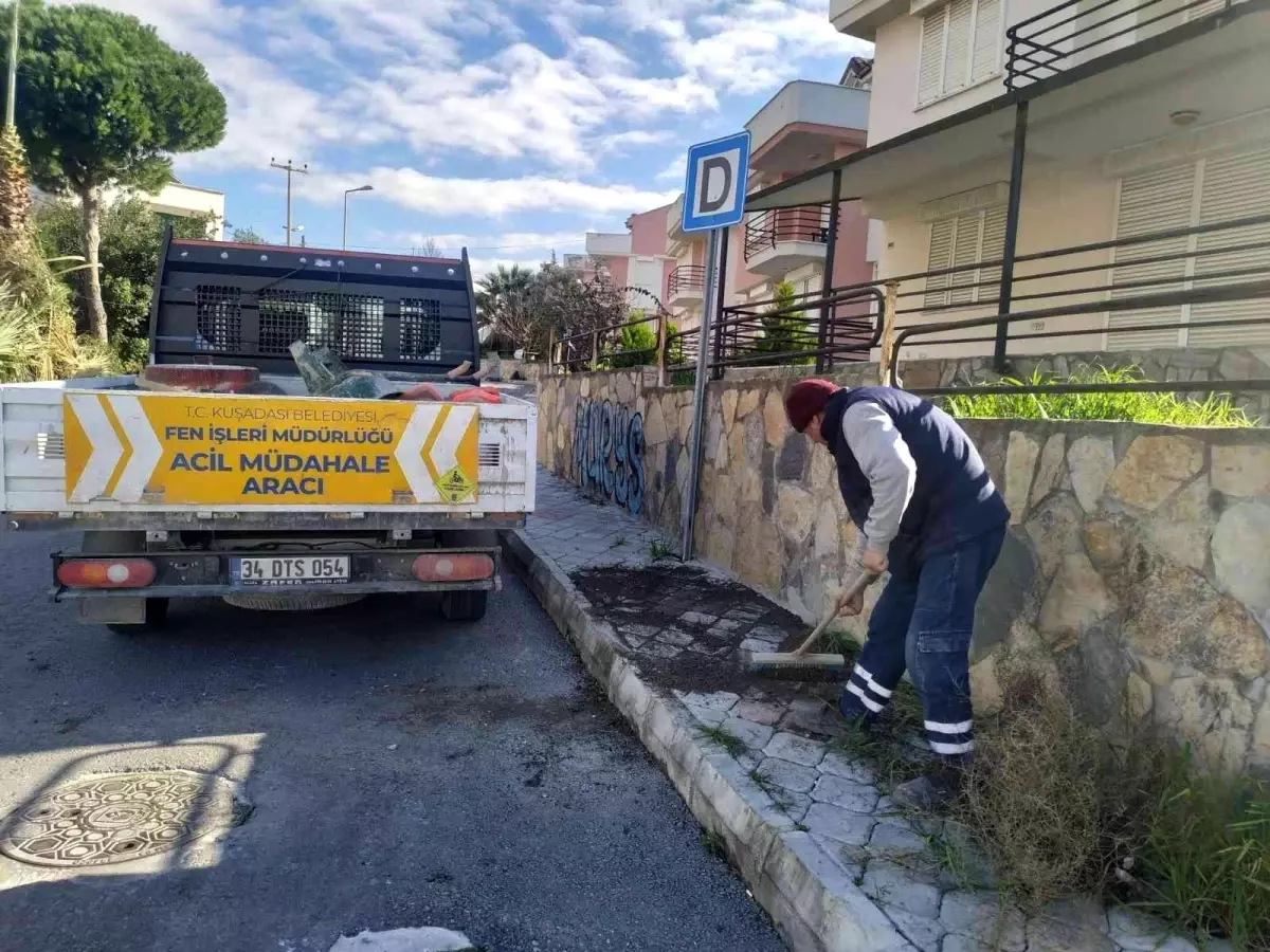 Kuşadası Belediyesi, 1735 acil talebi çözüme kavuşturdu