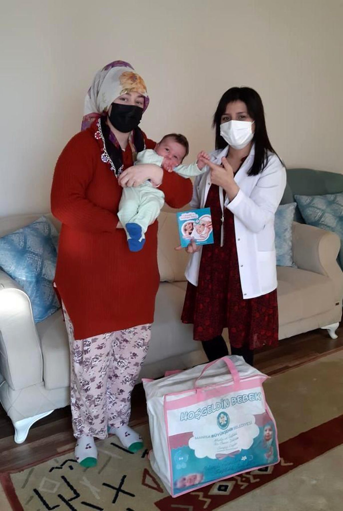 Manisa'da 'Hoş Geldin Bebek Projesi' yeniden başladı