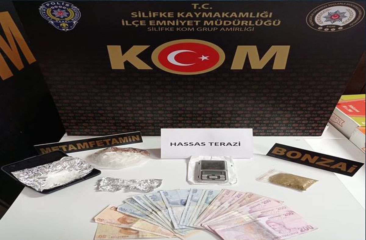 Son dakika haberleri! Mersin\'de uyuşturucu operasyonunda yakalanan zanlı tutuklandı
